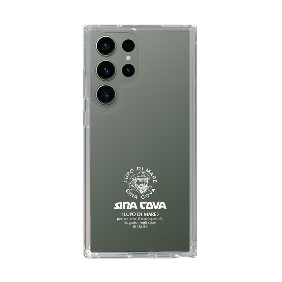 Slim Protection Case［ SINA COVA - Logo - White ］