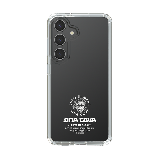 Slim Protection Case［ SINA COVA - Logo - White ］
