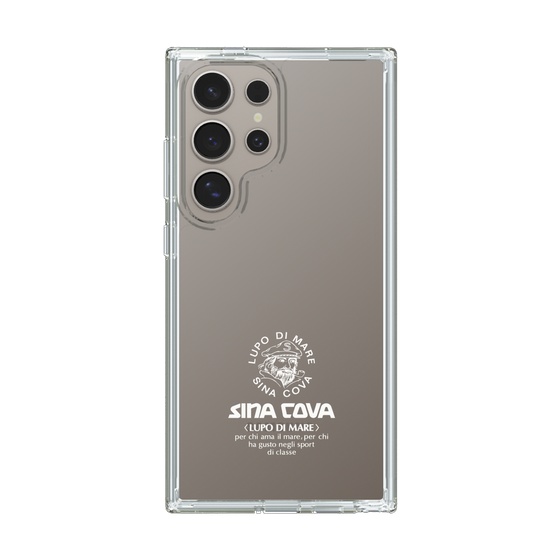 Slim Protection Case［ SINA COVA - Logo - White ］
