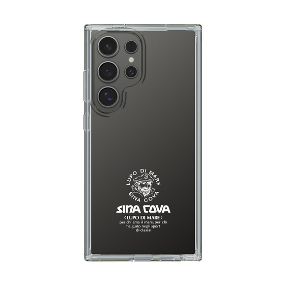 Slim Protection Case［ SINA COVA - Logo - White ］