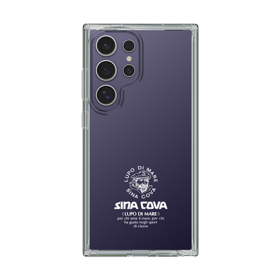 Slim Protection Case［ SINA COVA - Logo - White ］