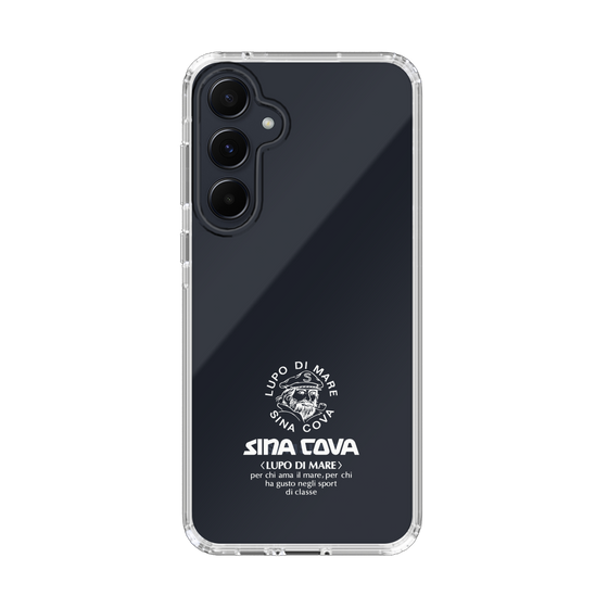 Slim Protection Case［ SINA COVA - Logo - White ］