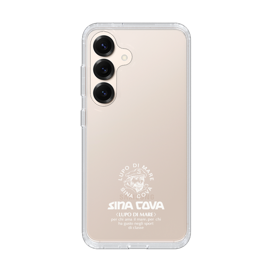 Slim Protection Case［ SINA COVA - Logo - White ］