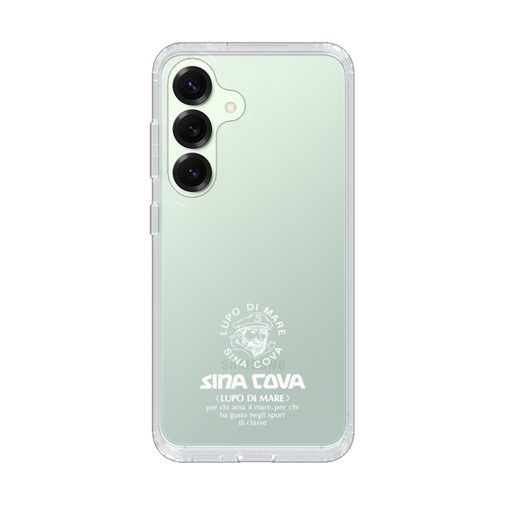 Slim Protection Case［ SINA COVA - Logo - White ］