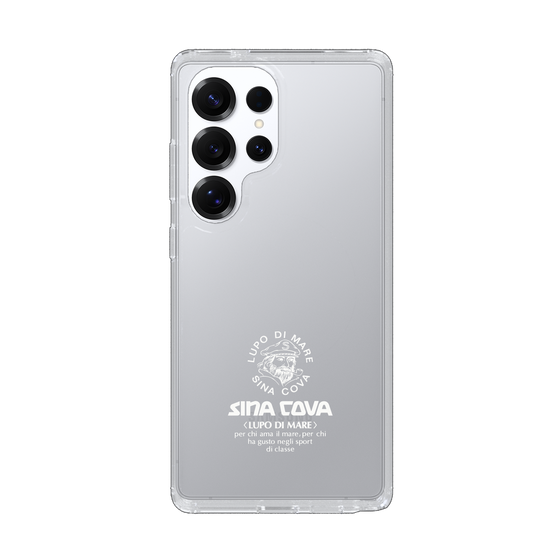 Slim Protection Case［ SINA COVA - Logo - White ］