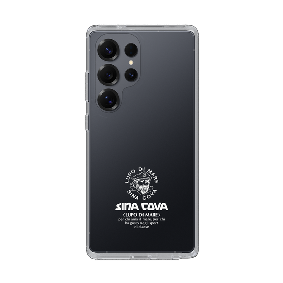 Slim Protection Case［ SINA COVA - Logo - White ］
