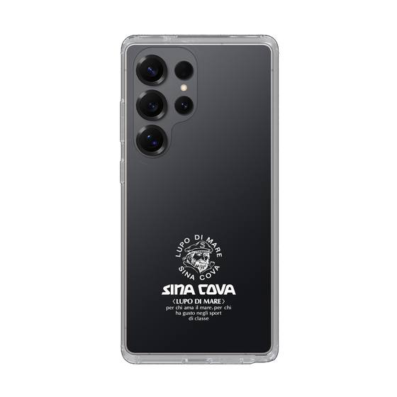 Slim Protection Case［ SINA COVA - Logo - White ］