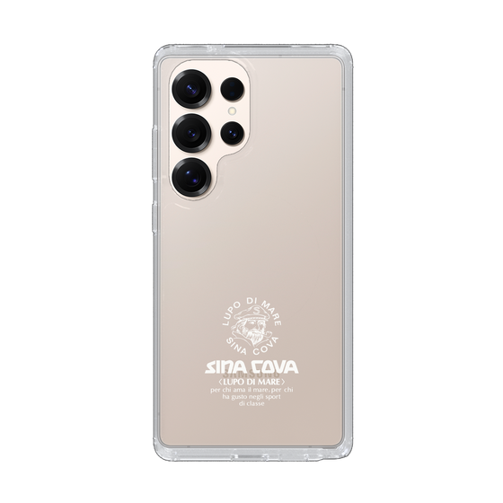 Slim Protection Case［ SINA COVA - Logo - White ］