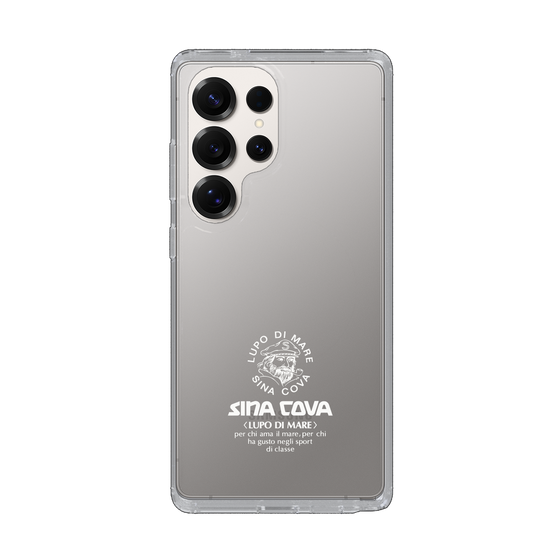 Slim Protection Case［ SINA COVA - Logo - White ］