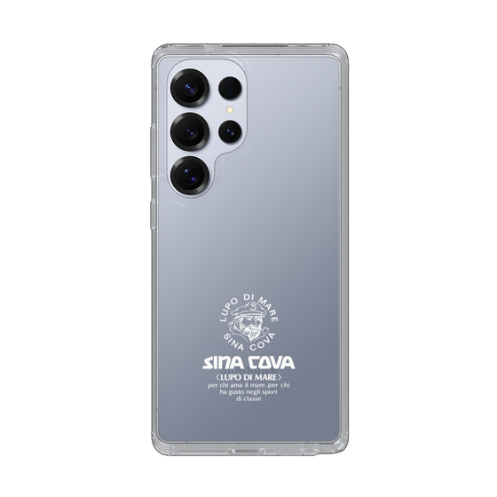Slim Protection Case［ SINA COVA - Logo - White ］