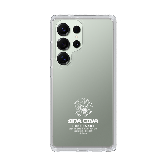 Slim Protection Case［ SINA COVA - Logo - White ］