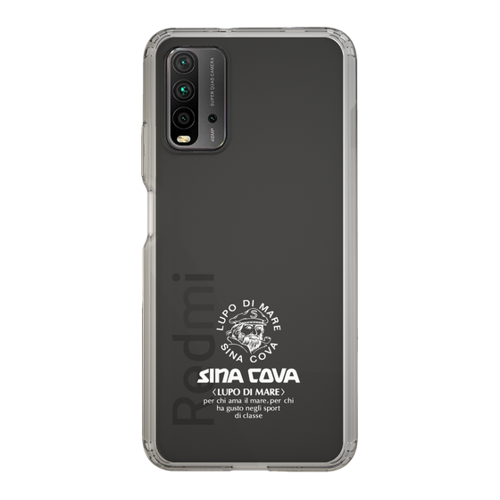 Slim Protection Case［ SINA COVA - Logo - White ］
