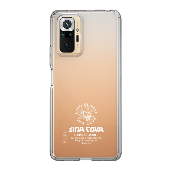 Slim Protection Case［ SINA COVA - Logo - White ］