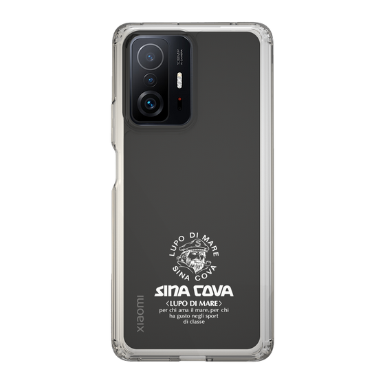 Slim Protection Case［ SINA COVA - Logo - White ］
