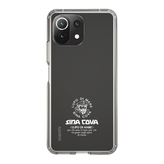 Slim Protection Case［ SINA COVA - Logo - White ］