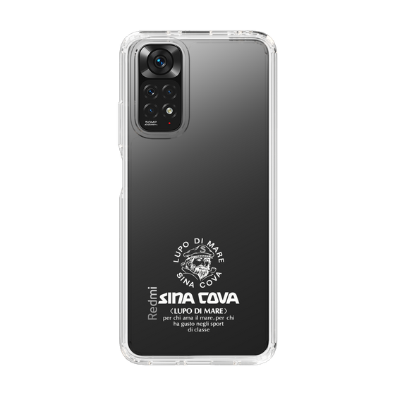 Slim Protection Case［ SINA COVA - Logo - White ］