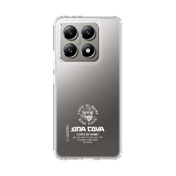 Slim Protection Case［ SINA COVA - Logo - White ］