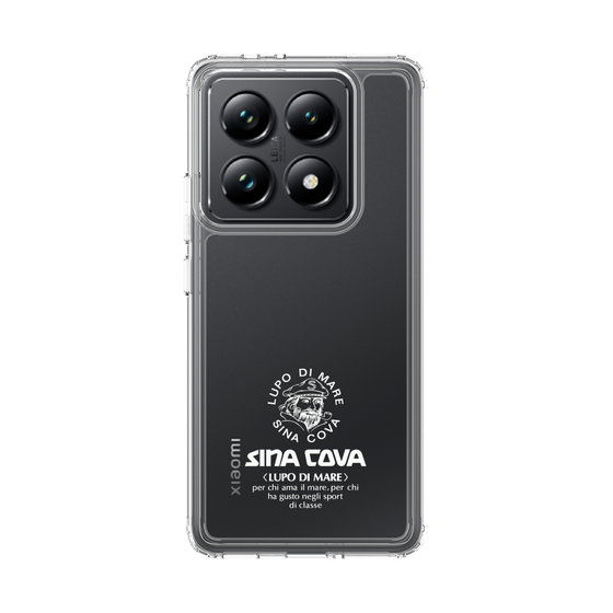 Slim Protection Case［ SINA COVA - Logo - White ］