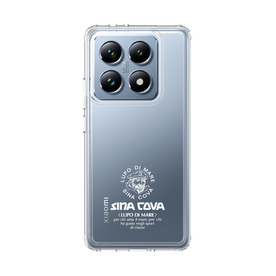 Slim Protection Case［ SINA COVA - Logo - White ］
