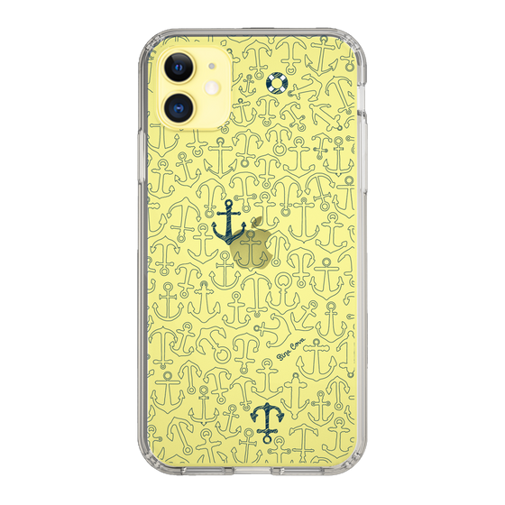 Slim Protection Case［ SINA COVA - Anchor - Navy ］