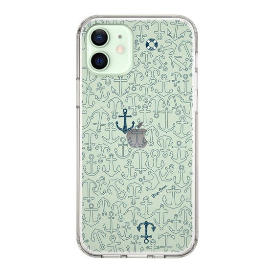 Slim Protection Case［ SINA COVA - Anchor - Navy ］