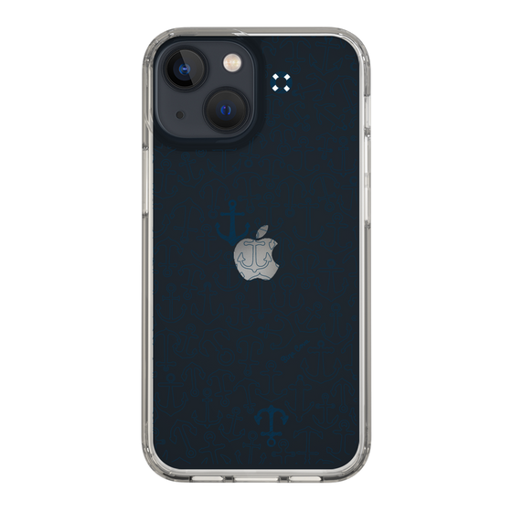 Slim Protection Case［ SINA COVA - Anchor - Navy ］