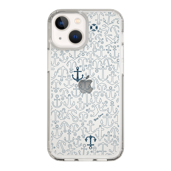 Slim Protection Case［ SINA COVA - Anchor - Navy ］