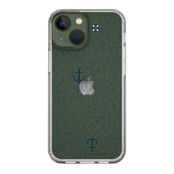 Slim Protection Case［ SINA COVA - Anchor - Navy ］