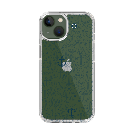 Slim Protection Case［ SINA COVA - Anchor - Navy ］