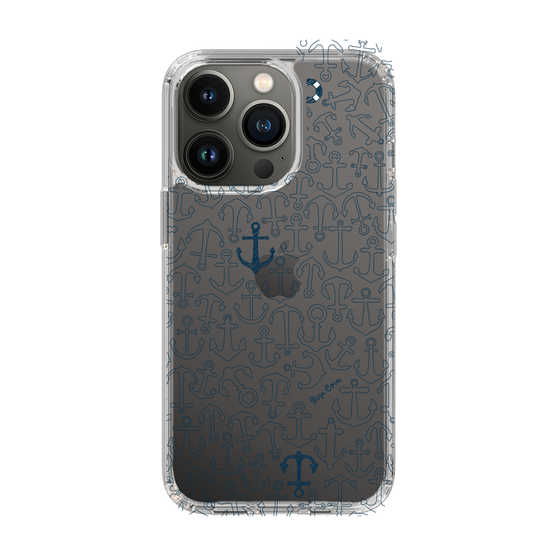 Slim Protection Case［ SINA COVA - Anchor - Navy ］