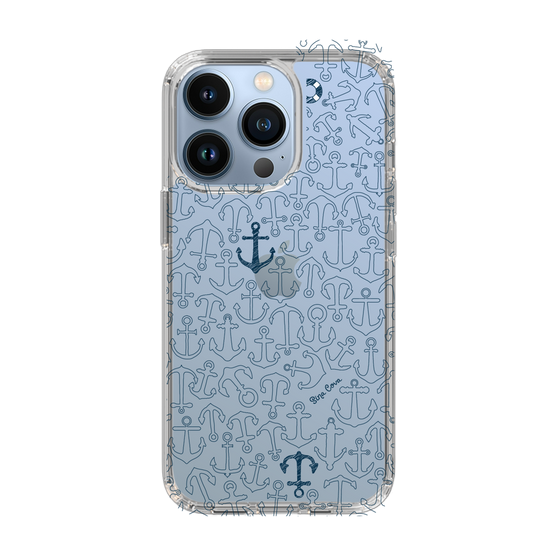 Slim Protection Case［ SINA COVA - Anchor - Navy ］