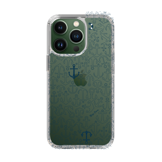Slim Protection Case［ SINA COVA - Anchor - Navy ］