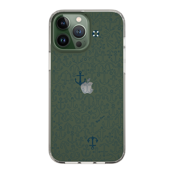 Slim Protection Case［ SINA COVA - Anchor - Navy ］