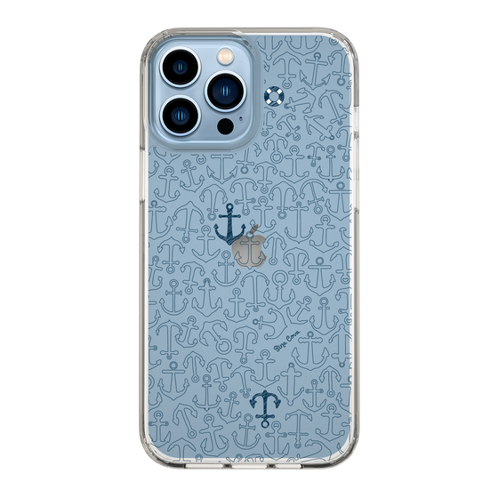 Slim Protection Case［ SINA COVA - Anchor - Navy ］