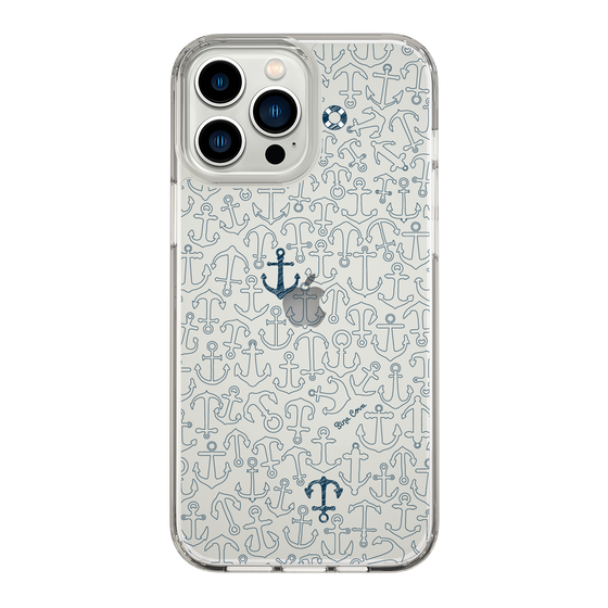 Slim Protection Case［ SINA COVA - Anchor - Navy ］
