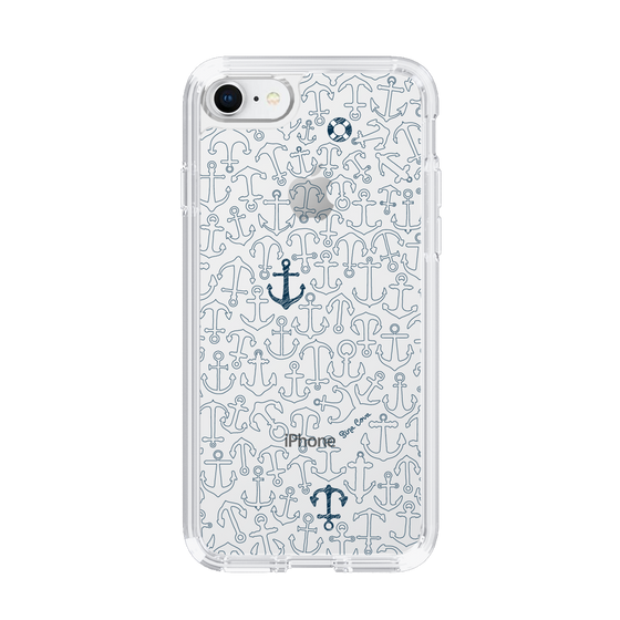 Slim Protection Case［ SINA COVA - Anchor - Navy ］