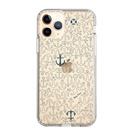 Slim Protection Case［ SINA COVA - Anchor - Navy ］