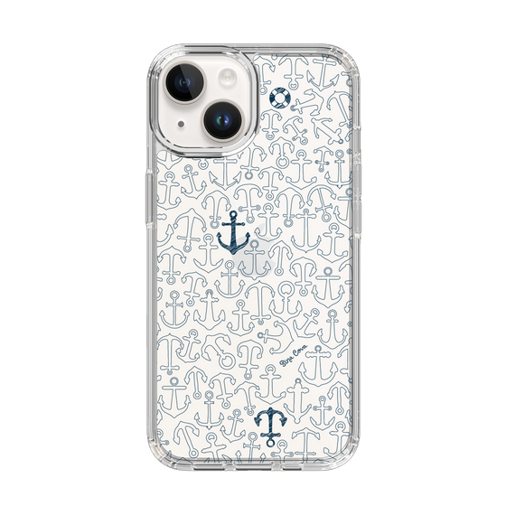 Slim Protection Case［ SINA COVA - Anchor - Navy ］