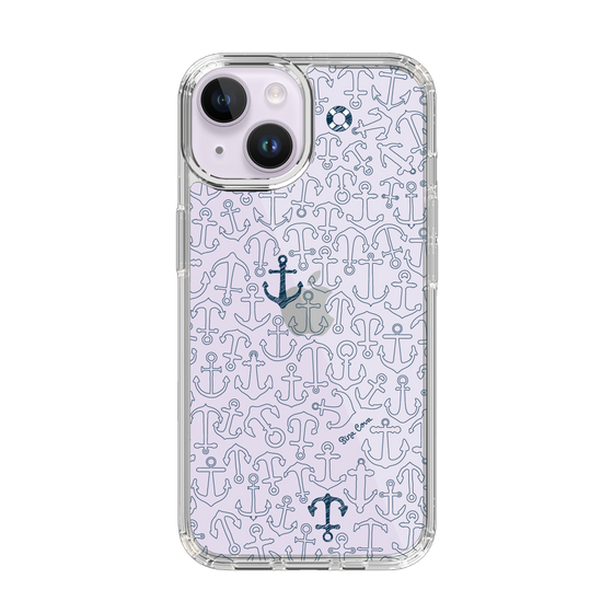 Slim Protection Case［ SINA COVA - Anchor - Navy ］