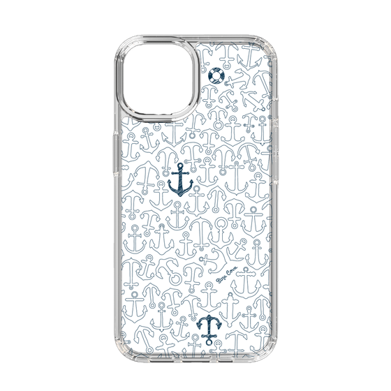 Slim Protection Case［ SINA COVA - Anchor - Navy ］