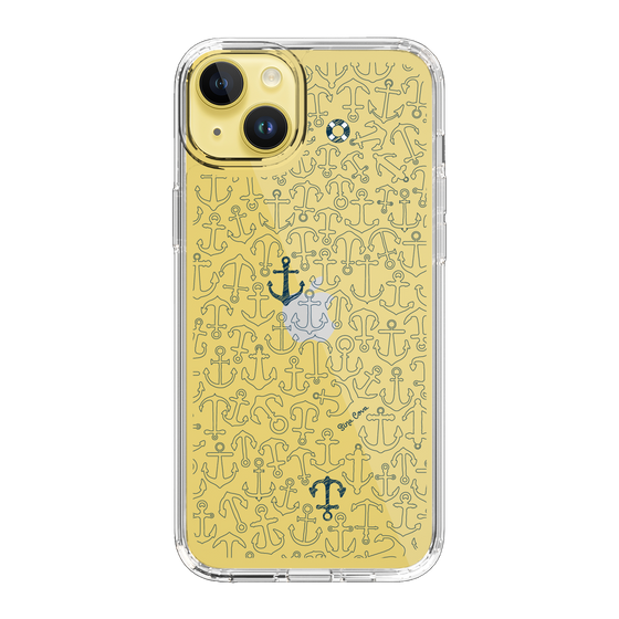 Slim Protection Case［ SINA COVA - Anchor - Navy ］