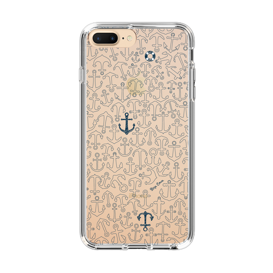 Slim Protection Case［ SINA COVA - Anchor - Navy ］