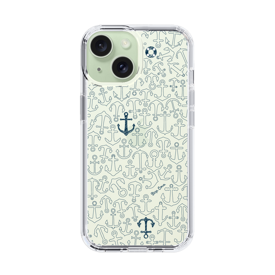 Slim Protection Case［ SINA COVA - Anchor - Navy ］