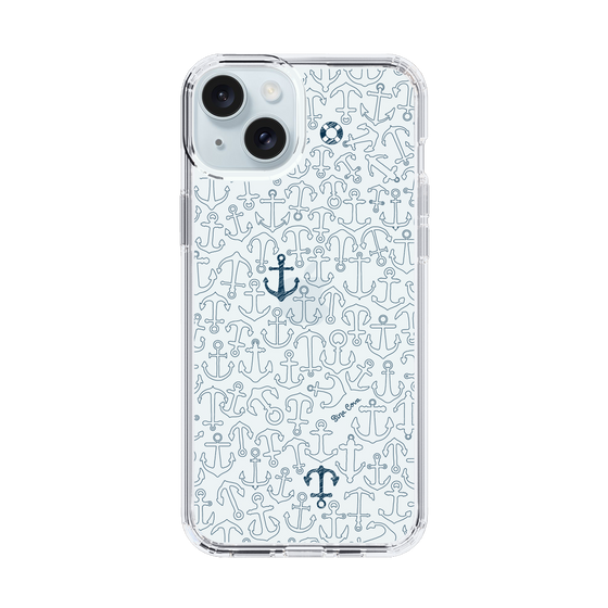 Slim Protection Case［ SINA COVA - Anchor - Navy ］