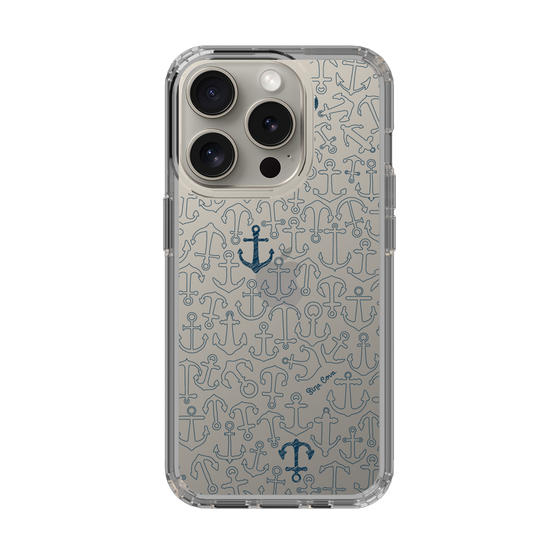 Slim Protection Case［ SINA COVA - Anchor - Navy ］