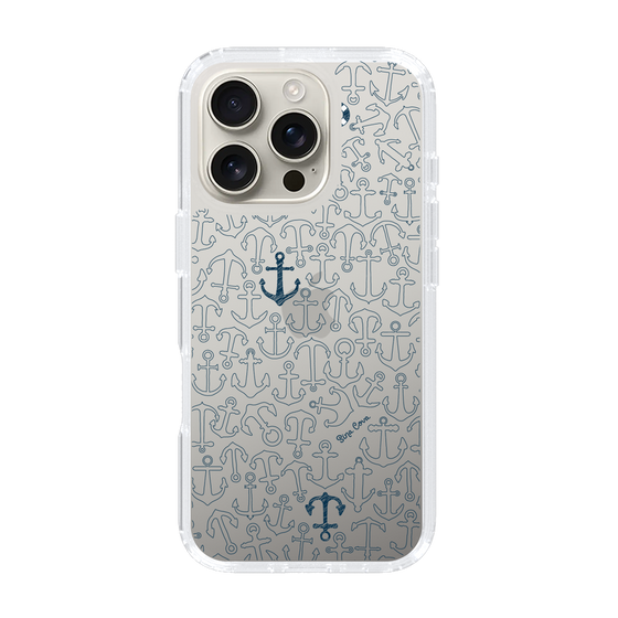 Slim Protection Case［ SINA COVA - Anchor - Navy ］