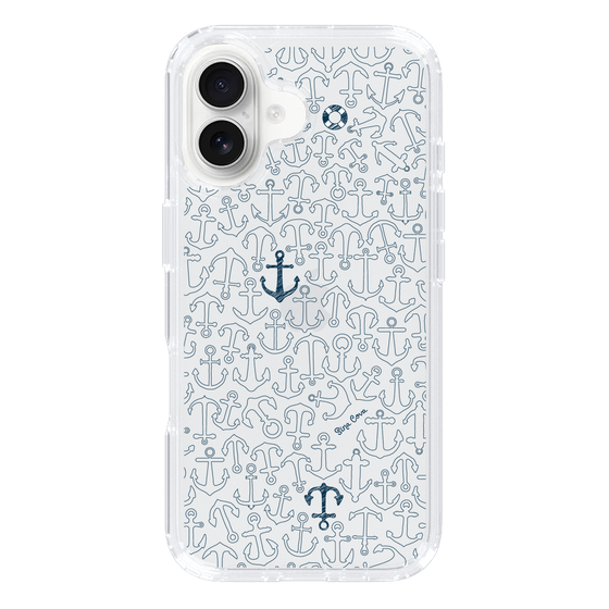 Slim Protection Case［ SINA COVA - Anchor - Navy ］