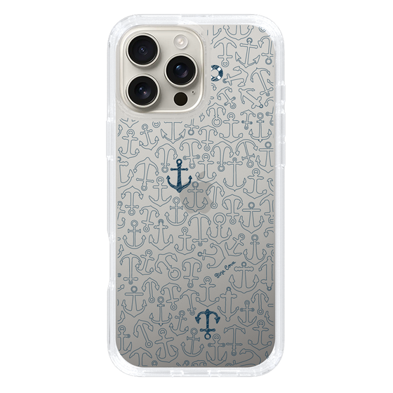 Slim Protection Case［ SINA COVA - Anchor - Navy ］