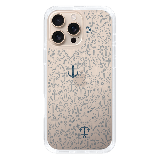 Slim Protection Case［ SINA COVA - Anchor - Navy ］