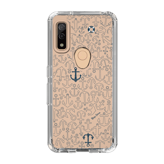 Slim Protection Case［ SINA COVA - Anchor - Navy ］